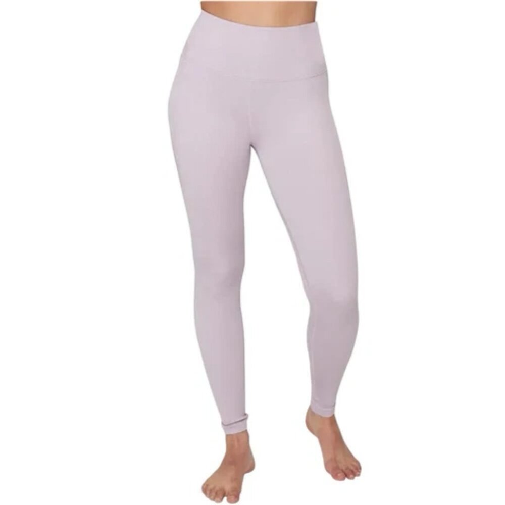 Spiritual Gangster Amara Wide Rib Lilac Legging Pants M/L